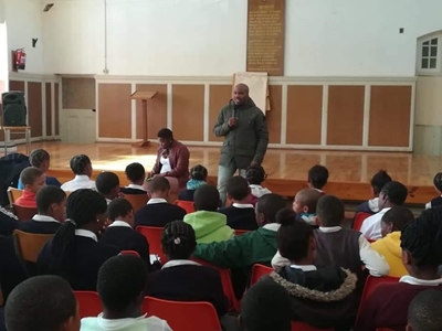Imbizo at Willowmore Primary