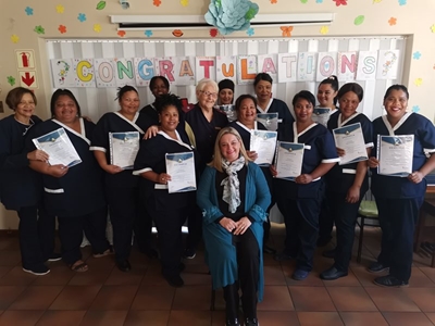 Women receive accredited training
