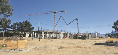 Building project of Mediclinic is on schedule