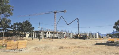 Building project of Mediclinic is on schedule