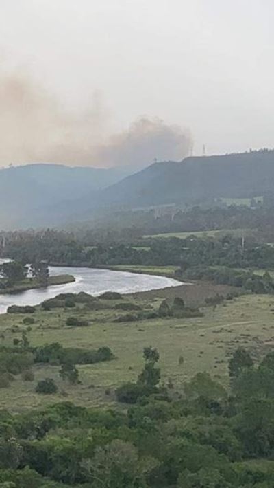 Knysna, Sedgefield, Plett without power due to fire 