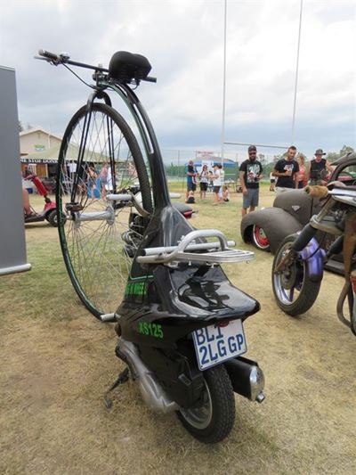 Motors brul in Oudtshoorn