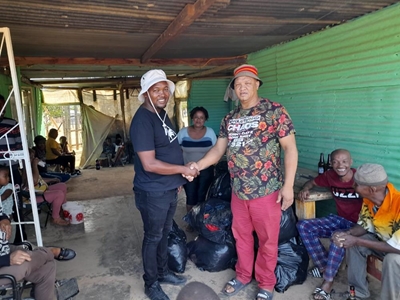 Tini continues to help where he can