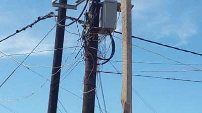 Illegal electricity connections removed