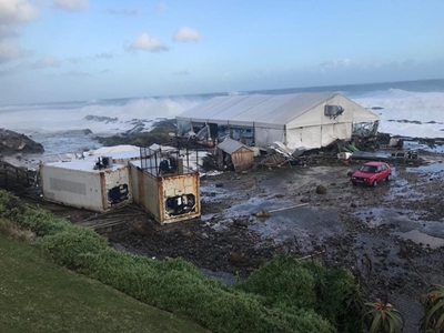 Tsitsikamma restaurant severely damaged in Garden Route storm surge