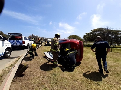 Couple injured in accident