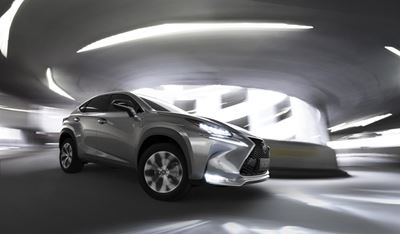 Ground-breaking design for Lexus NX