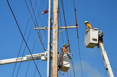 Planned power outage: Industrial area