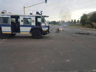 War against drugs: Protesters shut down Krugersdorp CBD