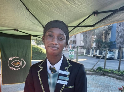 Red carpet for school sports star