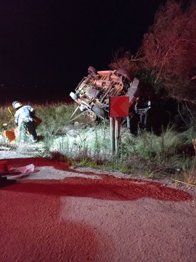 Fatal accident near airport crossing