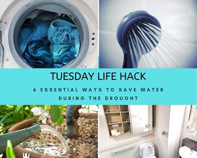 Tuesday life hack: 6 ways to save water