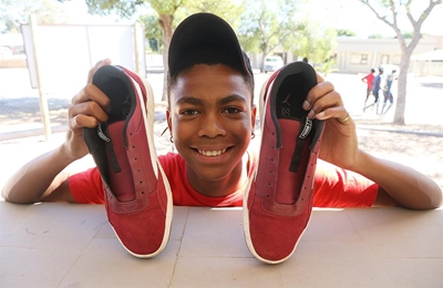 Skoenvreugde vir Ronaldo