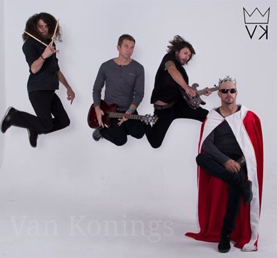 Rockgroep laat waai