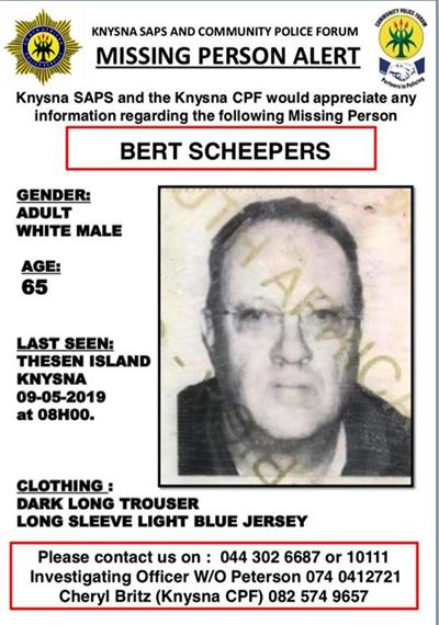 Businessman still missing