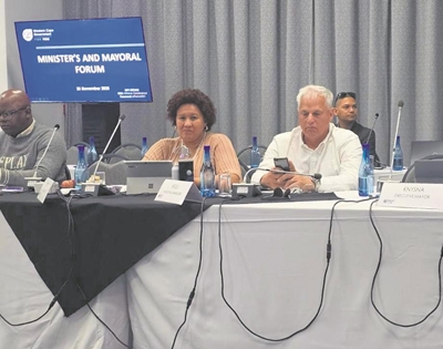 Bitou mayor attends indaba in Langebaan