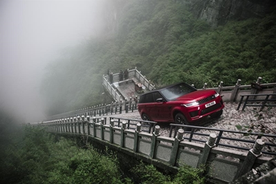 Range Rover 'knocking on heaven's door'