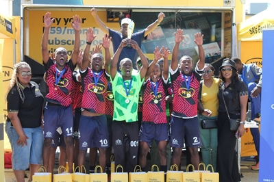 Raul Stars the inaugural champs of 5-a-side soccer at George Festival