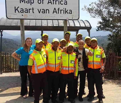 Wilderness monitors trained for tourism