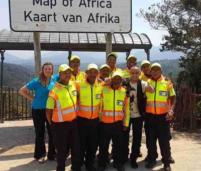 Wilderness monitors trained for tourism
