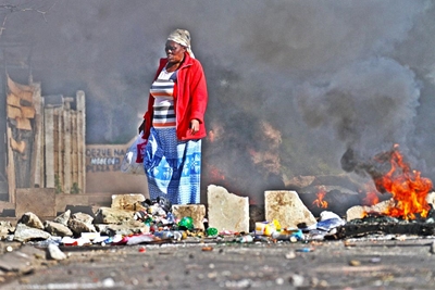 Gutted in protests