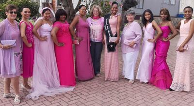 Pretty in pink for cancer awareness