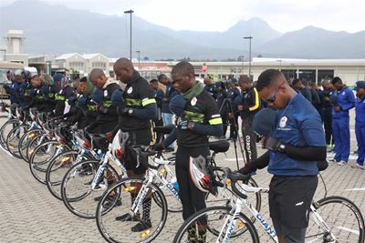 Militêre studente deur George vir Trans Enduro