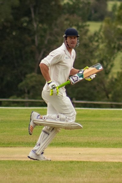 Cricket in Rheenendal on Valentine's Day