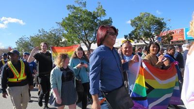 First Gay Parade embraced by supporters