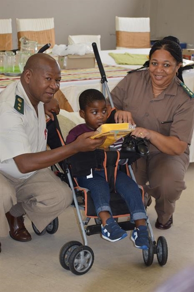 Correctional services gives back