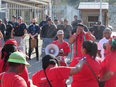 Knysna Hospital weathers another protest