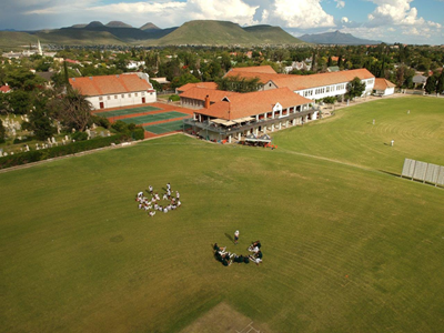 Schools cricket festival in the Karoo