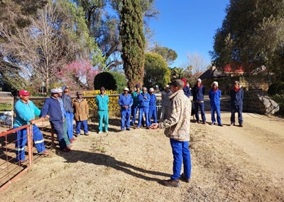 Belangrike opleiding vir veewagters