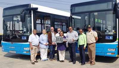 George Link purchases own buses