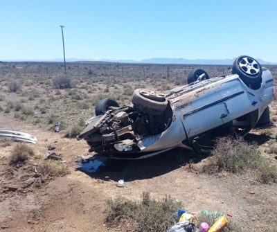 Five people involved in accident on R61