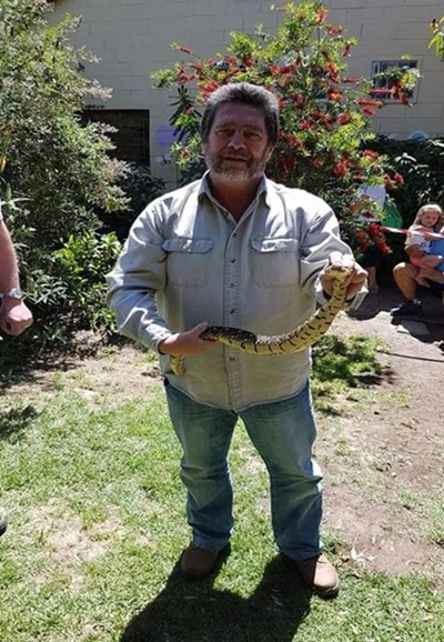 Puffadders are common through South Africa