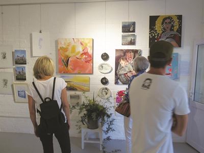 Interaktiewe kunsgalery in Stilbaai