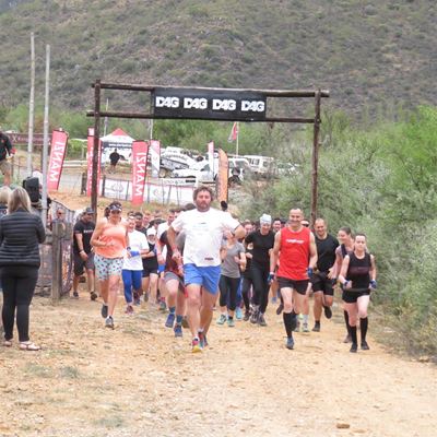 Meer as 400 atlete durf Dust4Glory aan