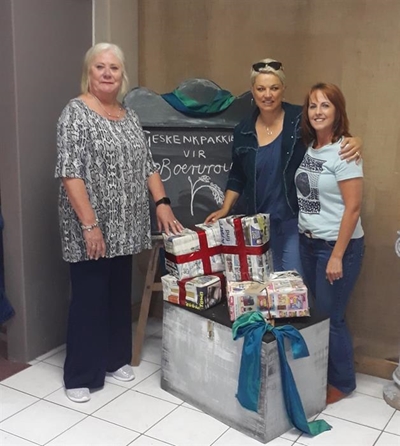 Help die Boks vir 'n Boervrou-projek
