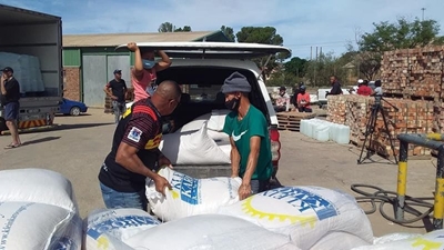 Water Warriors se hulp dankbaar ontvang