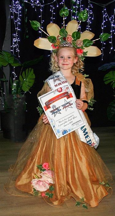 Pageant with magical forest theme