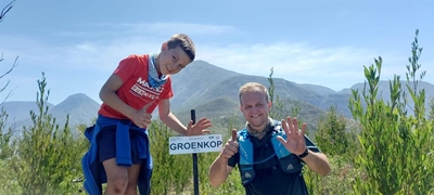 Ruben (9) skrik nie vir berge nie