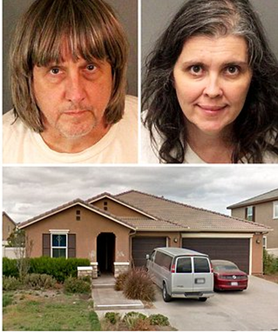 Shackled children found