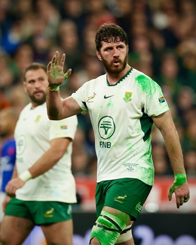 Bok lock Lood de Jager gets four-match ban