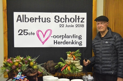Albertus Scholtz word onthou