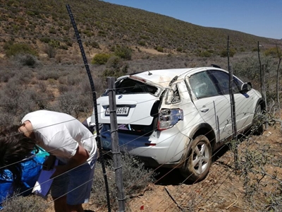 3 in ongeluk buite Oudtshoorn