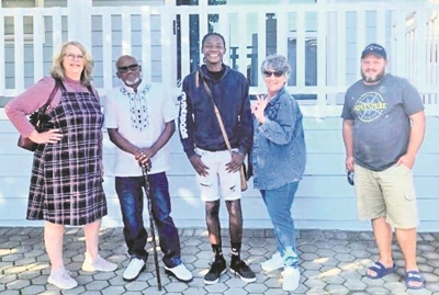 Locals meet famous TikToker
