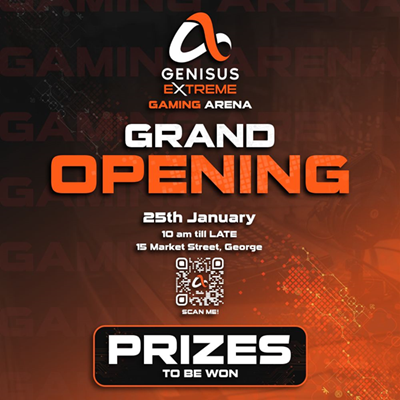 First for George: Extreme gaming arena