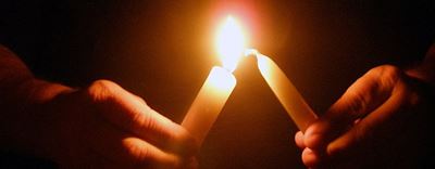 Light a candle to show support