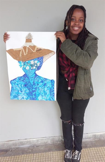 Special honour for Knysna High art student